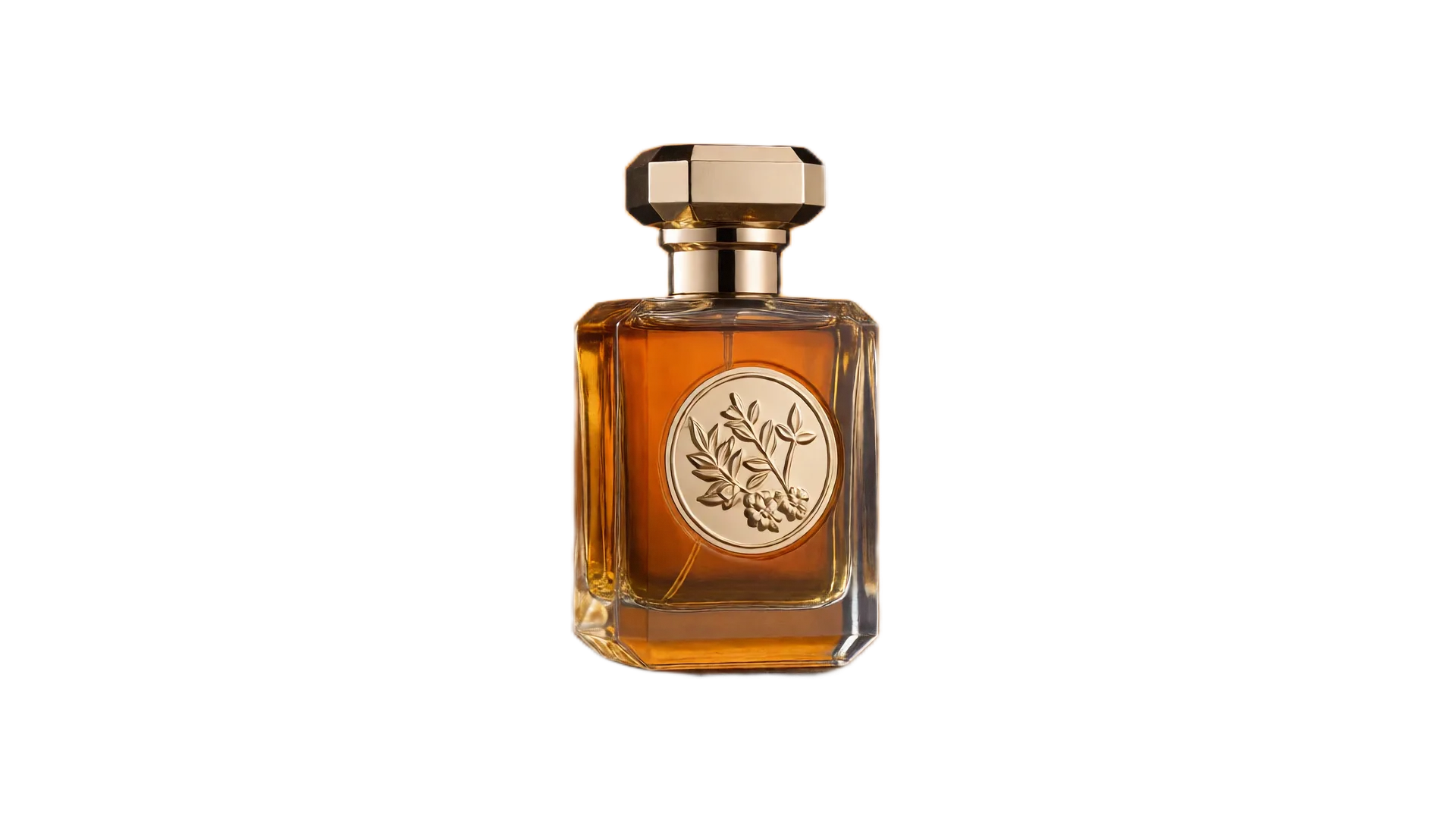 Cutout of Perfume with a transparent background