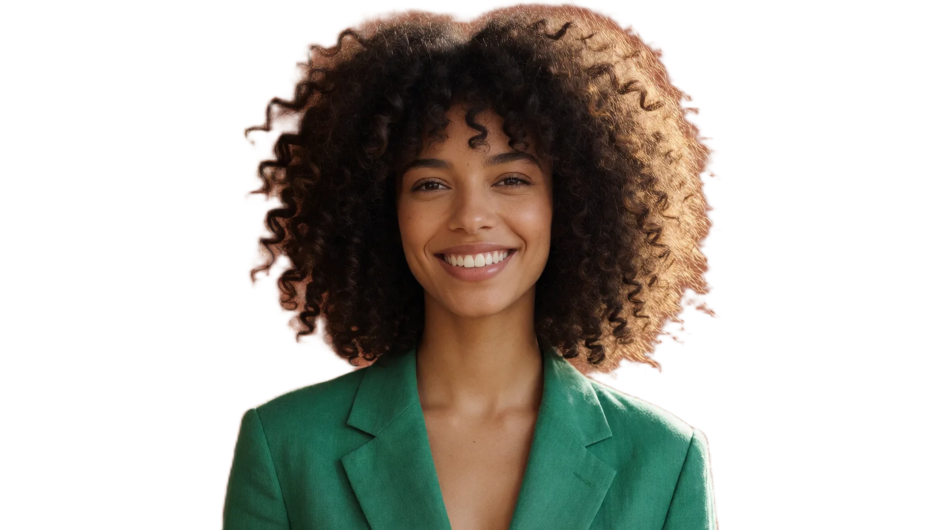 Cutout of Portrait with a transparent background